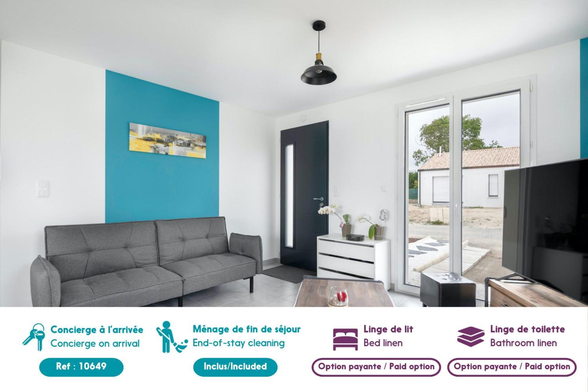 Maison Moderne Pour 7 Personnes A Saint-Michel-Chef-Chef Kültér fotó